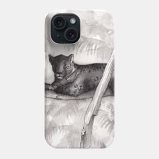 Black Leopard Phone Case