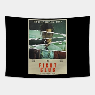 Fight Club Symbolism Tapestry