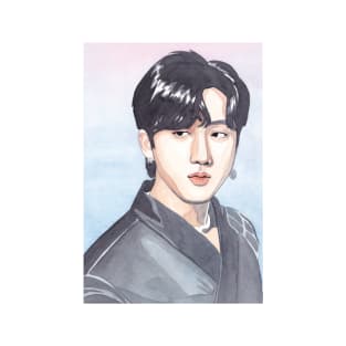 Seo Changbin Stray Kids Watercolour Painting T-Shirt