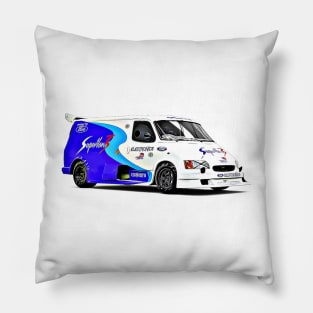 Transit Supervan Cartoon Pillow