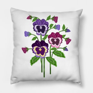 pansy Pillow