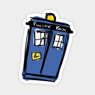 Police Box Magnet