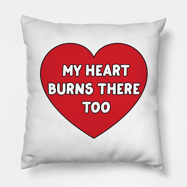 The Losers Club T-Shirt - My Heart Burns There Too Pillow by ClaireyLouCreations