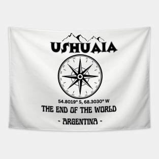 Ushuaia - The end of the World - Argentina Tapestry