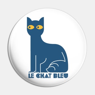 Le Chat Bleu - Blue Cat Pin