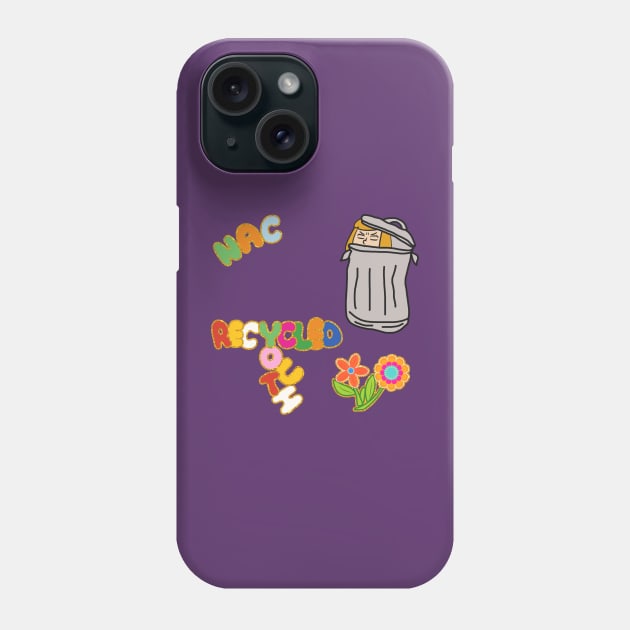 Enid's Recycled Youth DIY Polo Phone Case by darklordpug