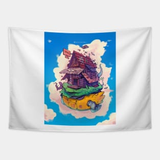 Flying Shack Tapestry