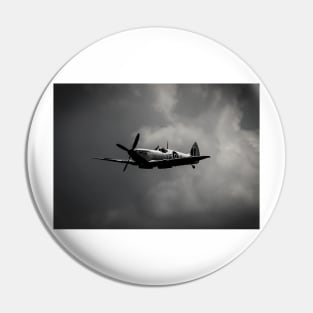 Silver RAF Spitfire Pin