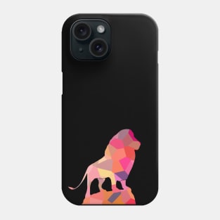 colorful lion symbol Phone Case