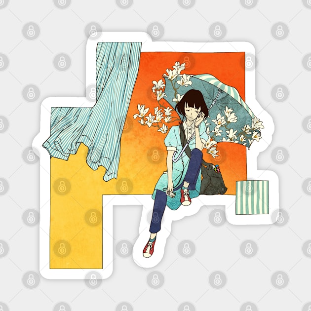 The Tatami Galaxy - Akashi Magnet by Milewq