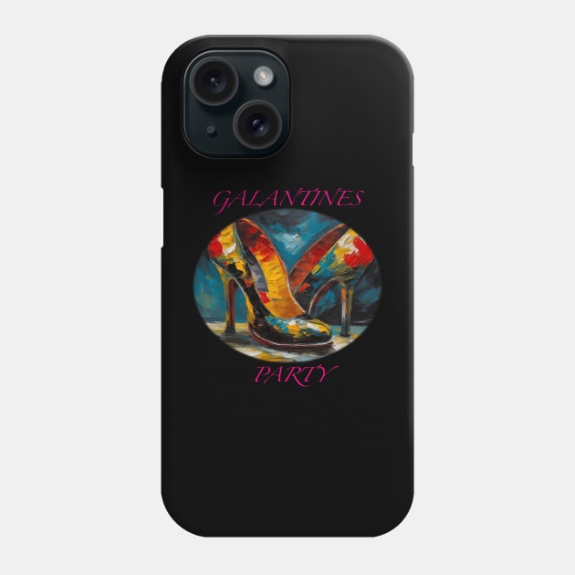 Galentines part hand painted shoes Phone Case by sailorsam1805