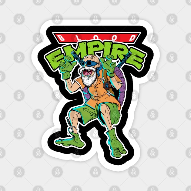 Master Ninja Roshi By Blood Empire Magnet by BloodEmpire