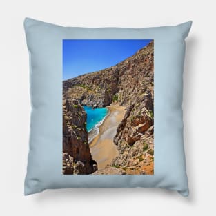 The wild South - undiscovered Crete Pillow