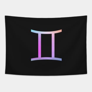 gemini colorful aura Tapestry