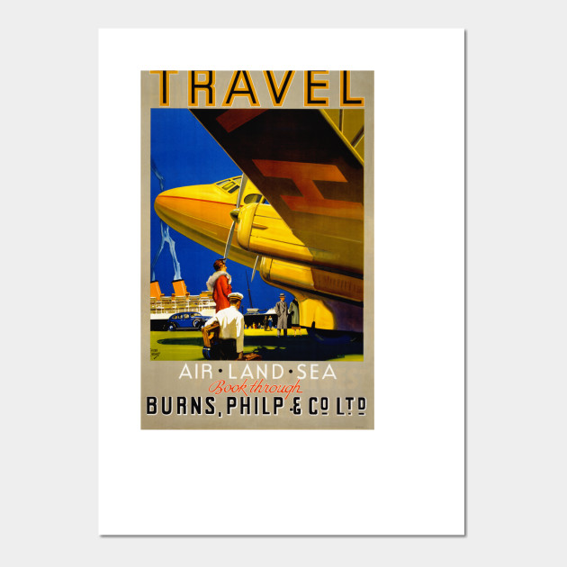 Vintage Travel Poster Australia Travel Travel Posters And Art Prints Teepublic