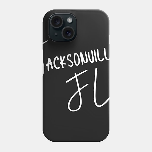 Jacksonville Florida Phone Case by helloshirts