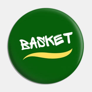 Basket Graffiti Pin