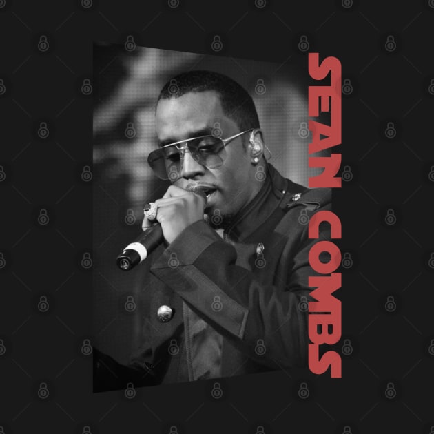 seancombs still rapp - monochrome style by BUBBLEMOON