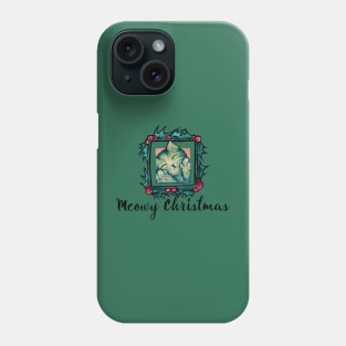 Meowy Christmas Cat Phone Case