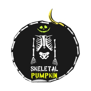 Skeletal Pumpkin T-Shirt