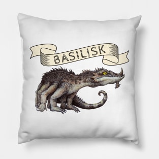 Basilisk DnD Monster Pillow