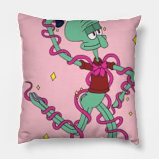 Magical Squidward Transformation Pillow