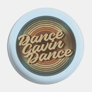 Dance Gavin Dance Vintage Vinyl Pin