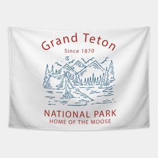 Grand Teton Tapestry