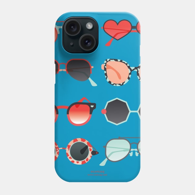 Sunglasses Phone Case by CatCoq