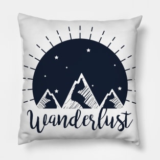 Wanderlust - Travel and Explore Motivation Pillow