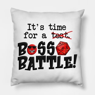 Boss Battle Time! Pillow