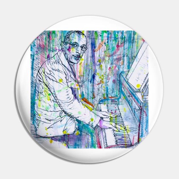 IGOR STRAVINSKY - watercolor portrait. 5 Pin by lautir