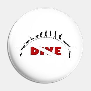 Diving Evolution Pin