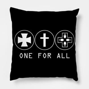 One For All (Dark Background) Pillow