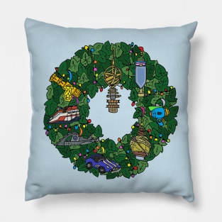 Disneyland Paris - Discoveryland Wreath Pillow