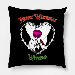 Merry Witchmas Pillow