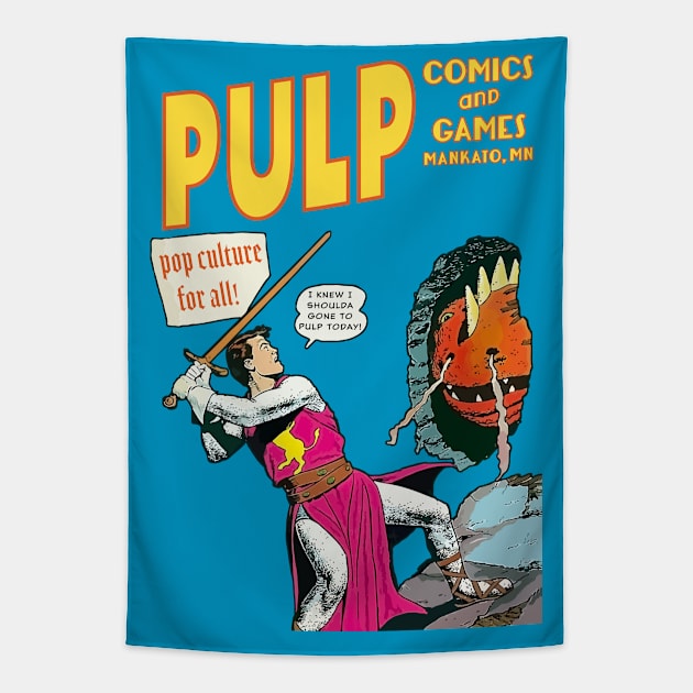 Pulp Knight Tapestry by PULP Comics and Games