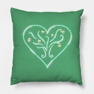 Heart tree2 Pillow