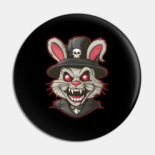 Pyscho Bunny Pin