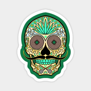 Tequila sugar skull Magnet