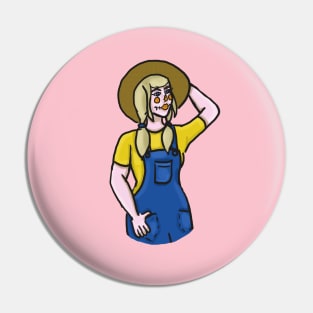 Cute Scarecrow Pin