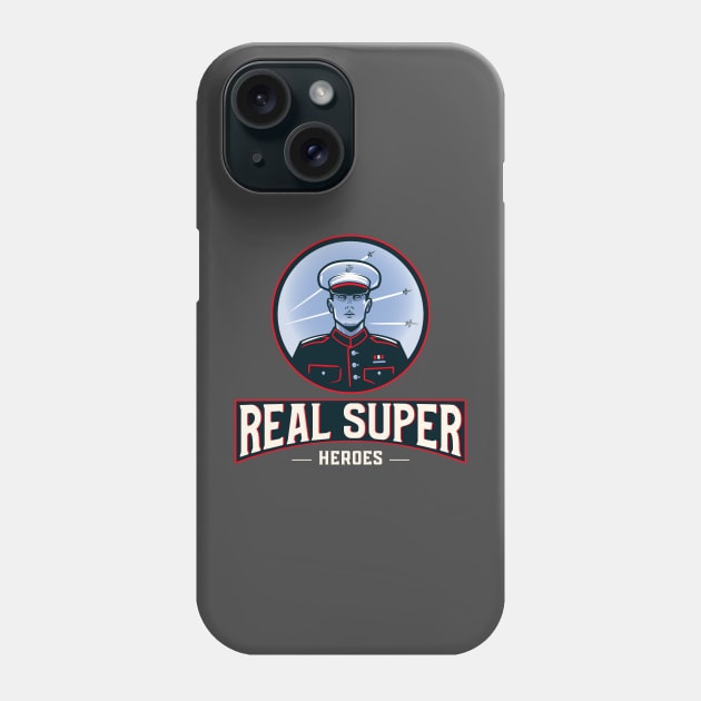 Real Superheroes - Navy Phone Case by Smart Life Cost