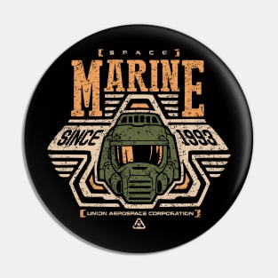 Space Marine Pin