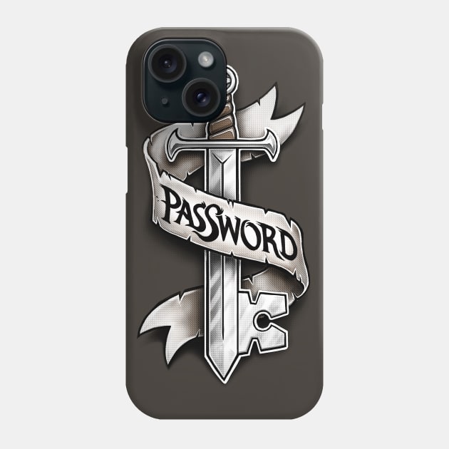 PasSword Phone Case by c0y0te7