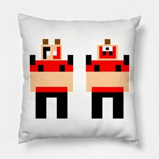 Pixel Rush Men Pillow