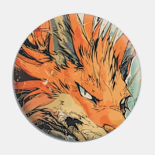 Red XIII FF7 Final Fantasy VII Rebirth Pin