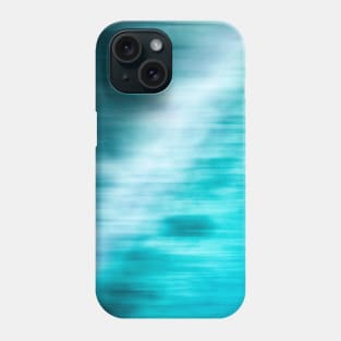 Good Waves Are Coming - Blue Gradient Effect Phone Case