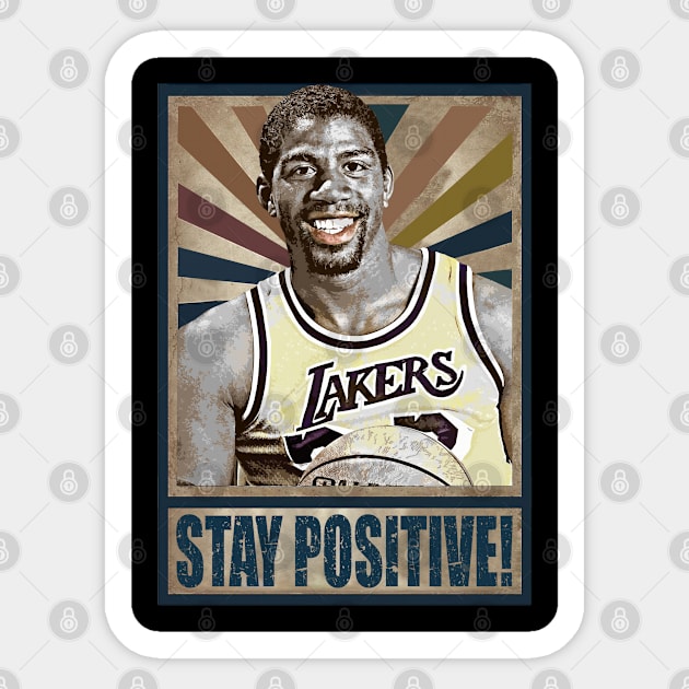 STAY POSITIVE' Sticker