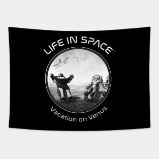 Life in Space: Vacation on Venus Tapestry