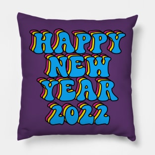 Happy New Year 2022 Pillow